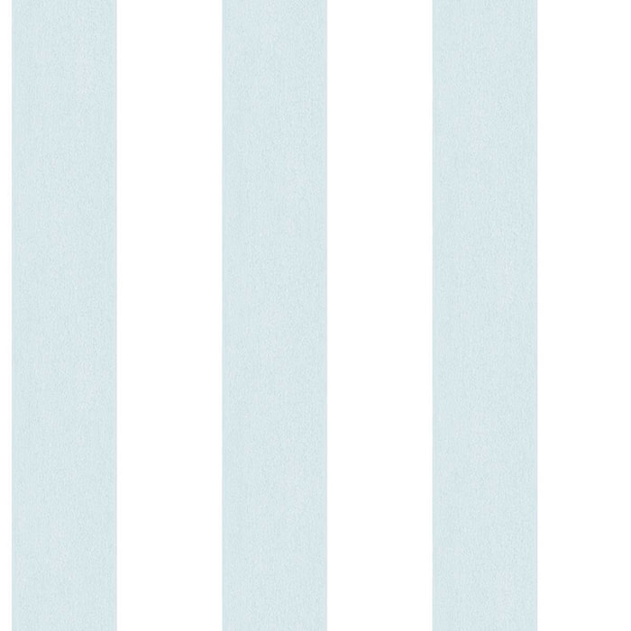 Papier peint LUTECE à rayures bicolores - Bleu