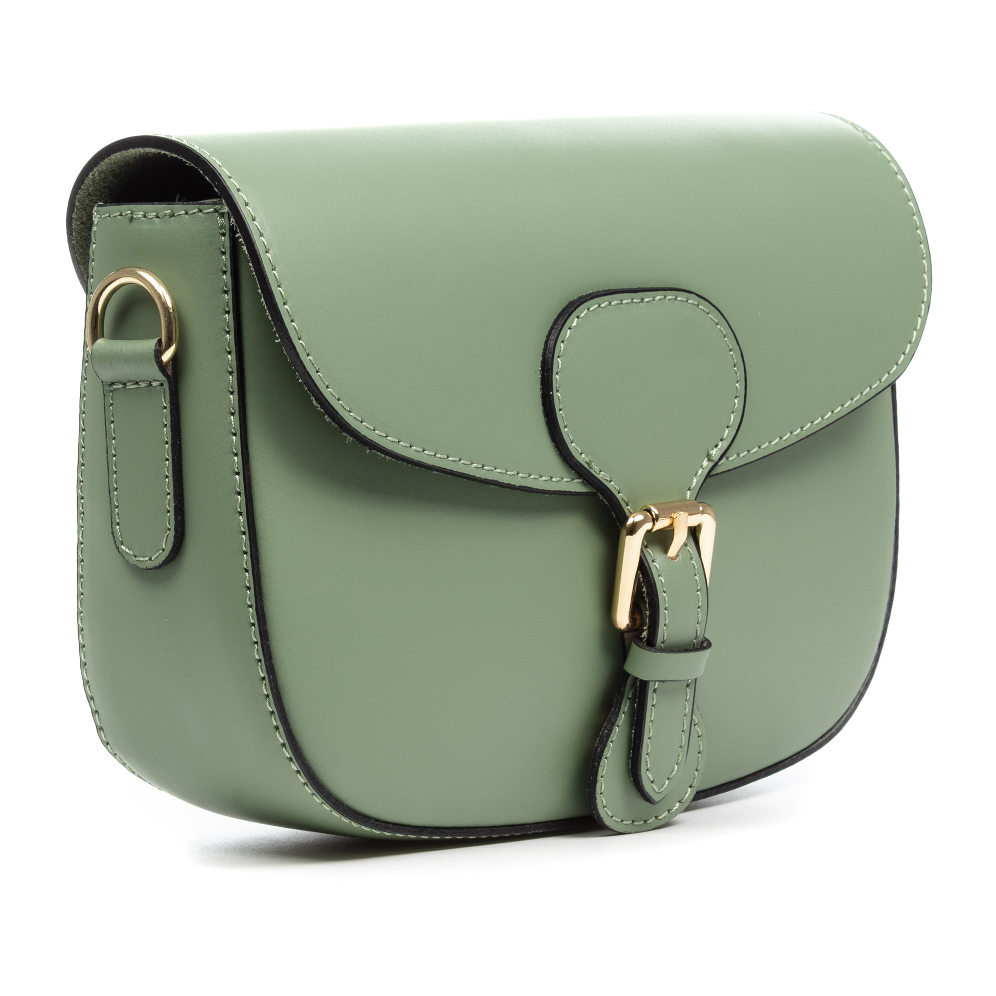 Anghiari borsa a tracolla donna. Pelle autentica finitura Ruga