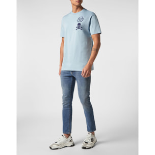 PHILIPP PLEIN T-Shirt Round Neck SKULL&BONES