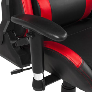 Silla gaming Silverstone Negro - Rojo Silverstone