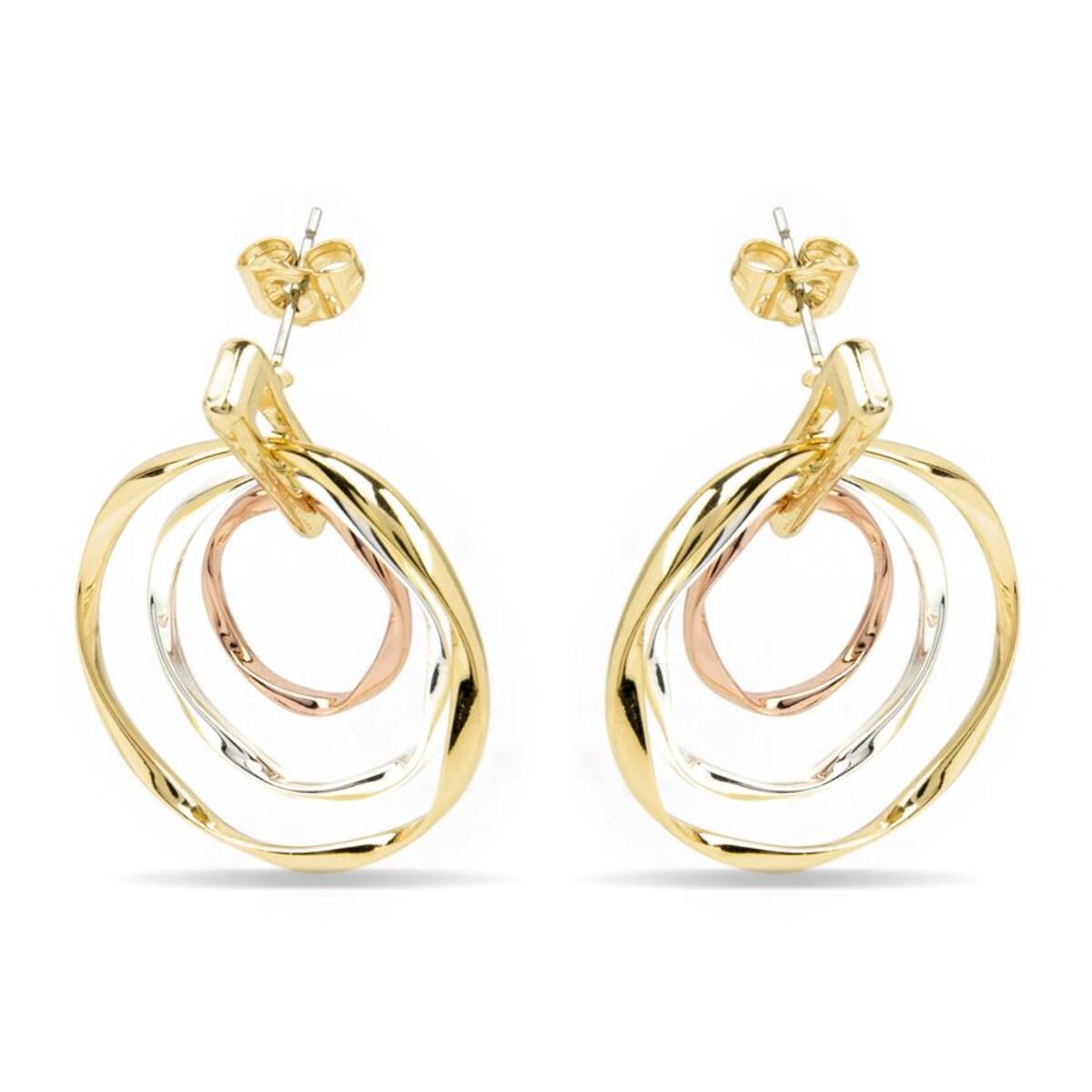 Pendientes Lux by Lux acabados oro 18k