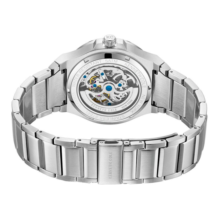 Reloj Kenneth Cole KCWGY0063302 Hombre Analogico Automatico con Correa de Acero inoxidable