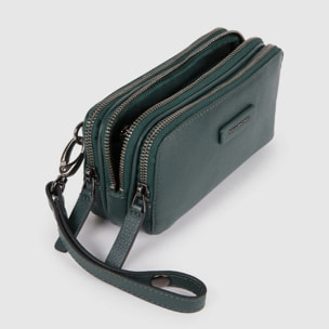 Piquadro Pochette a tre scomparti