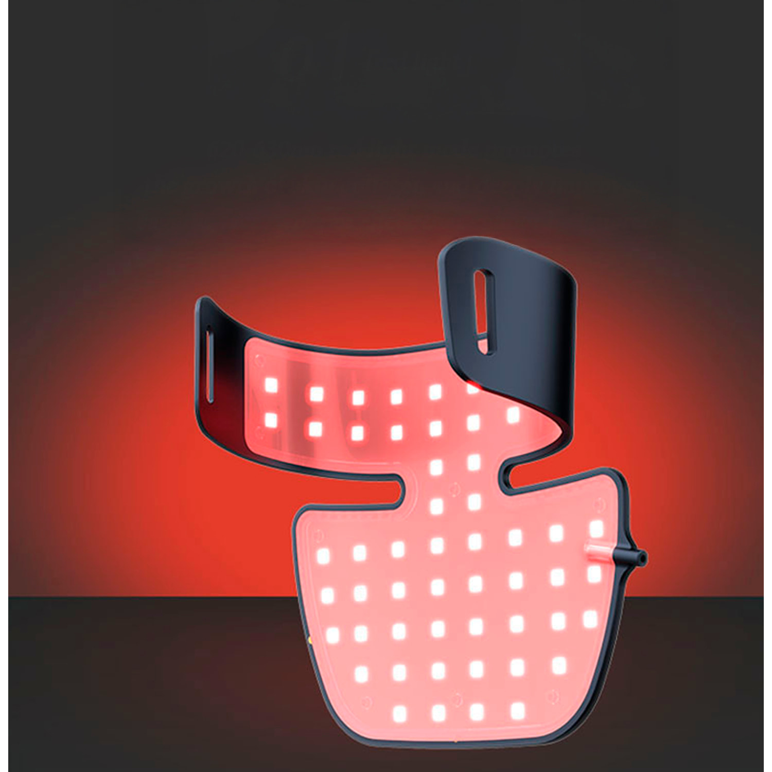 Maschera per il collo per trattamento con luce LED con 4 colori.