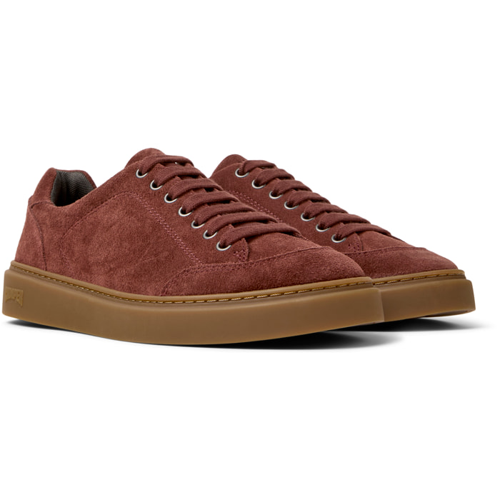 Sneakers - CAMPER Runner Twentyfive - Bordeaux - Pelle scamosciata