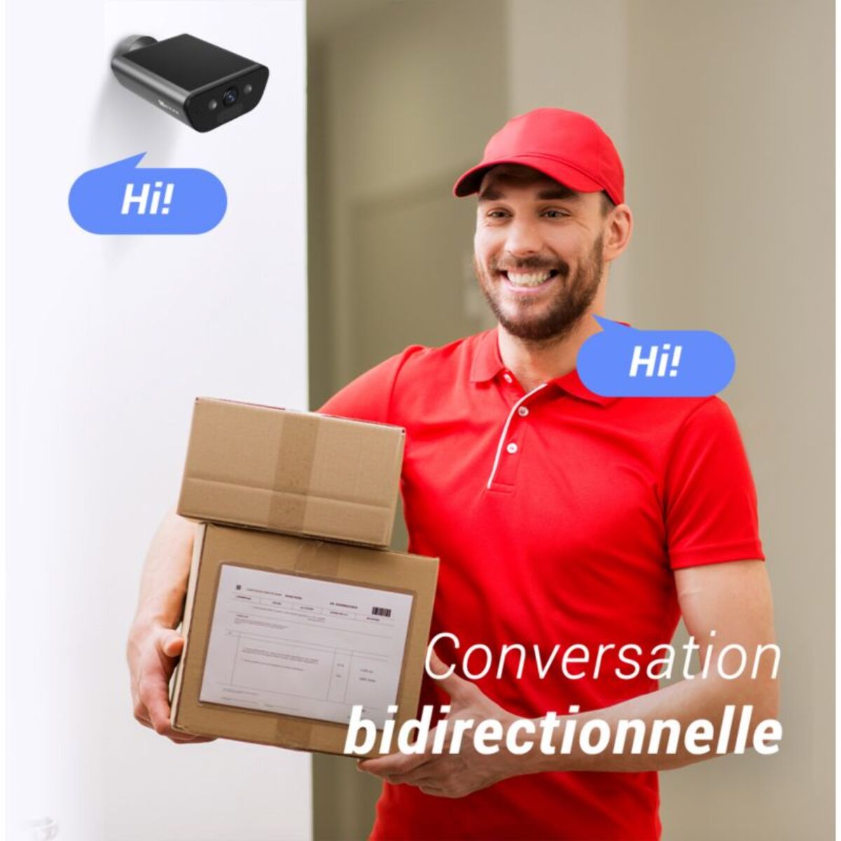 Caméra de surveillance EZVIZ Wifi exterieure sur batterie EB5