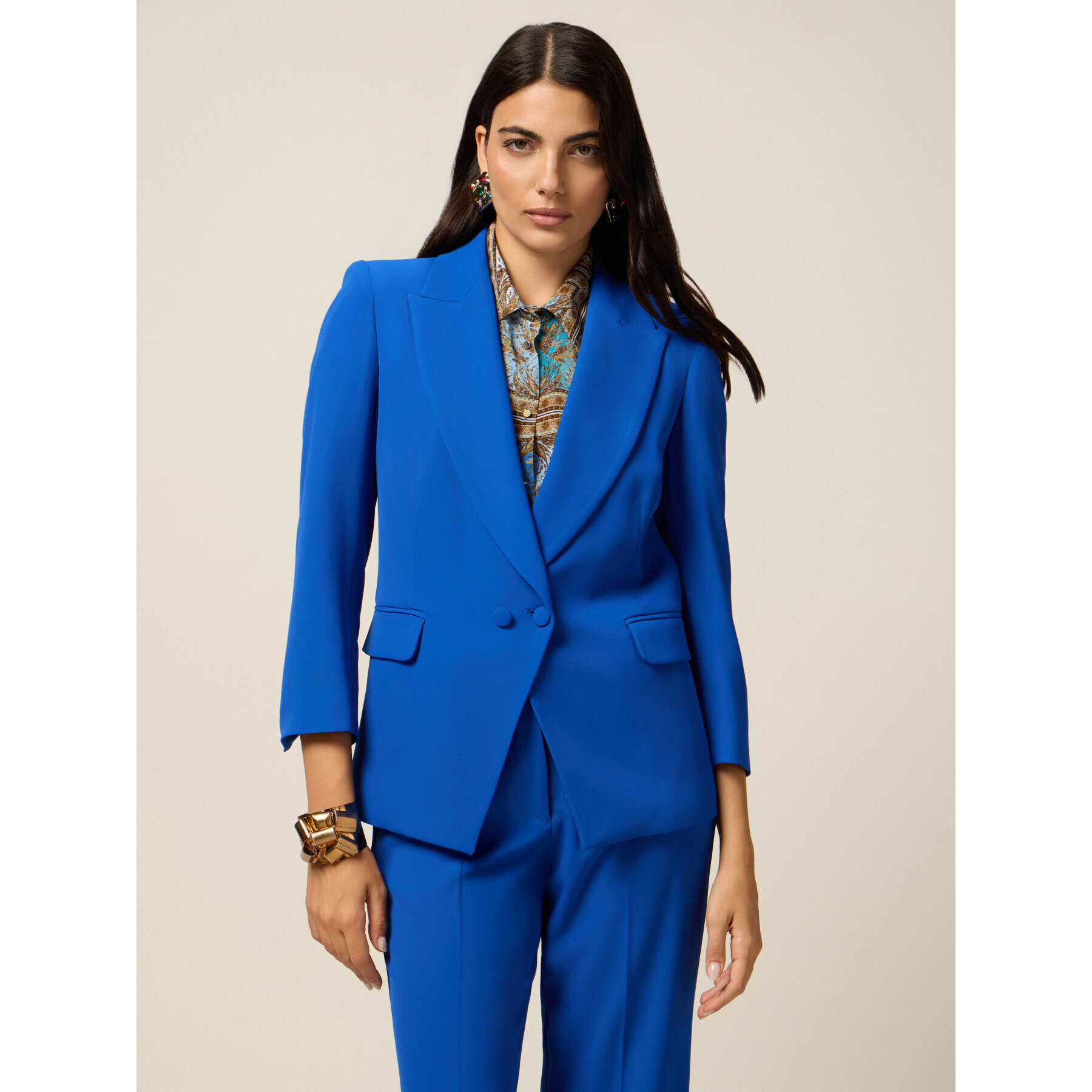 Oltre - Blazer doppiopetto - Blu