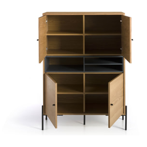 Aparador – Roble y gris moderno