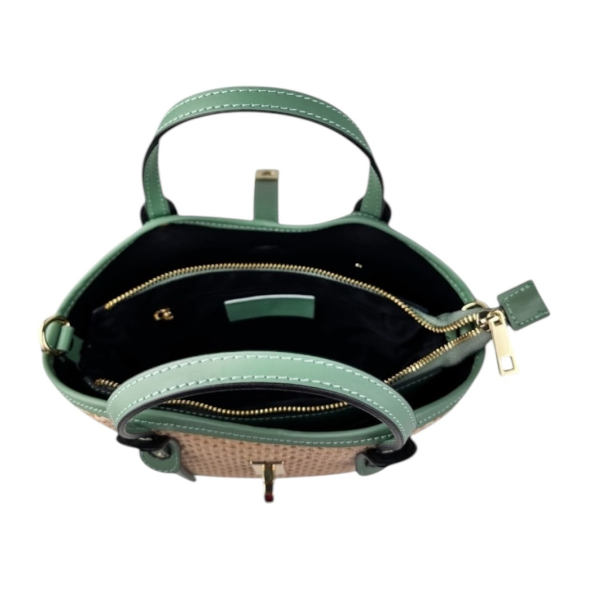 Bolso de Mano Cheval Firenze Gallipoli Mini Verde Salvia