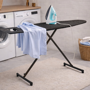 Table à  repasser - Hauteur ajustable - Haute qualité Spécial central vapeur Noir MSV
