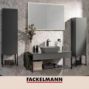 Distributeur de savon noir mat Fackelmann New York