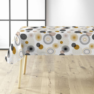 Sous-nappe protectrice imprimée graphiques - Noir