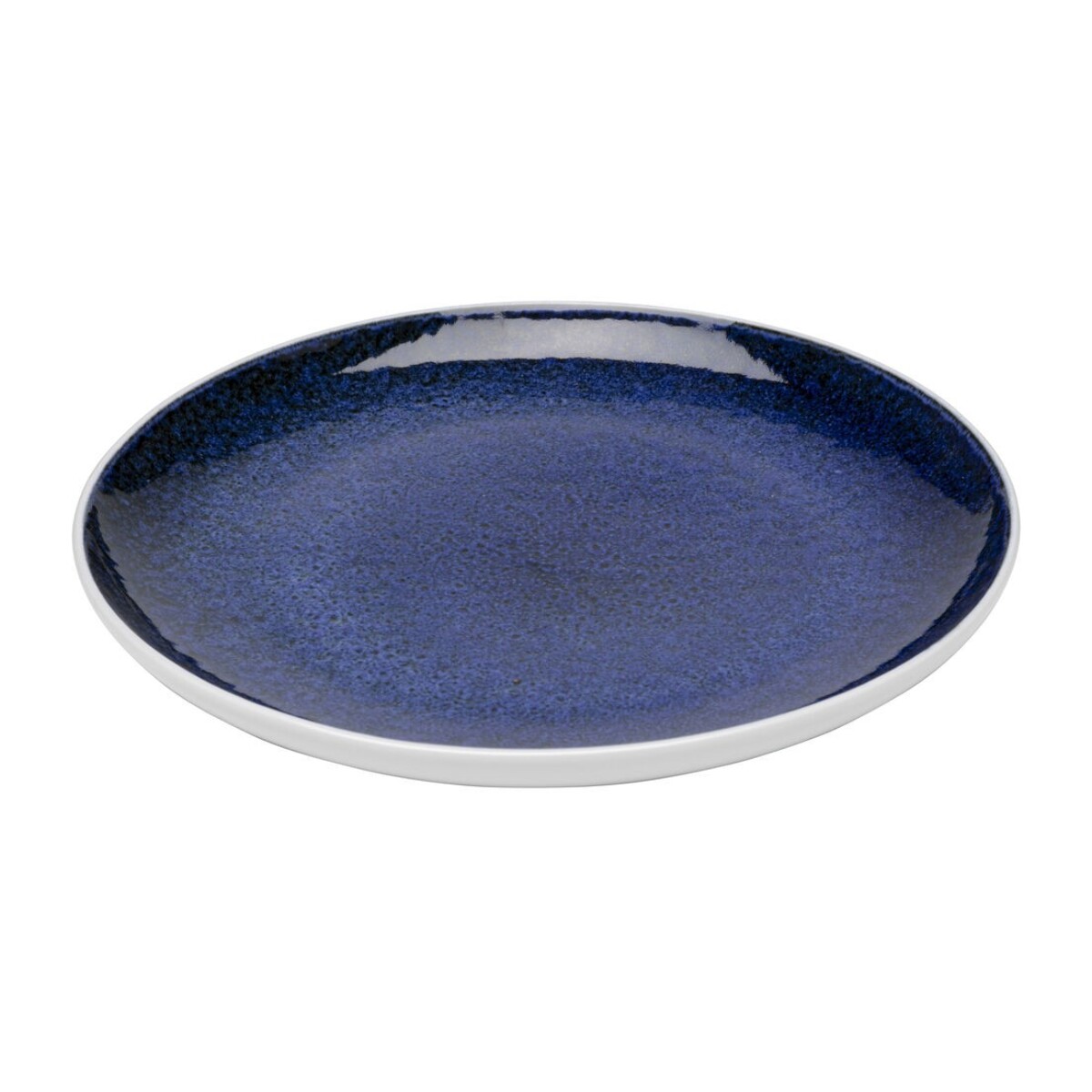 Assiettes Partito 20cm bleues set de 6 Kare Design