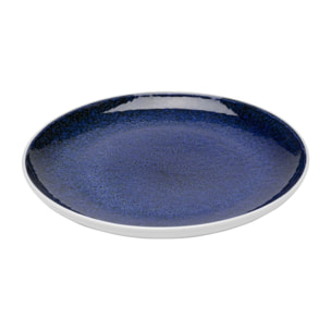 Assiettes Partito 20cm bleues set de 6 Kare Design