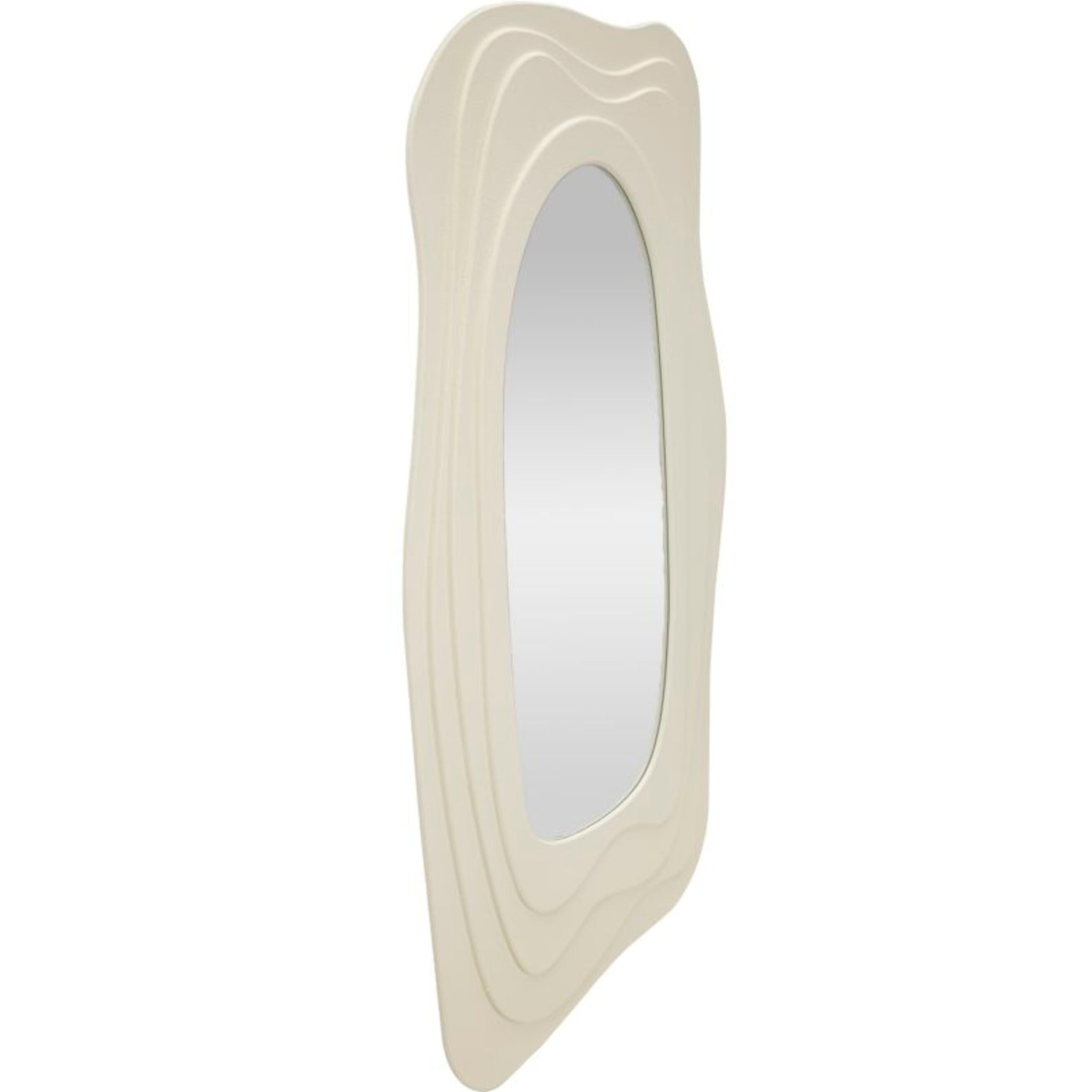 SPECCHIO DA MURO DAFNE BIANCO CM 90X4X165