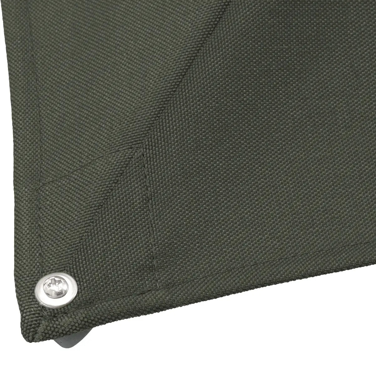 Parasol déporté carré inclinable Melhia 3x3 m vert laurier