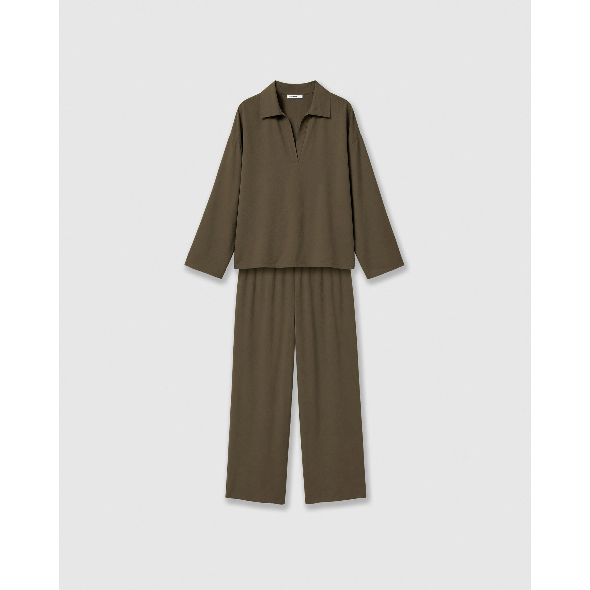 Set camicetta pantalone verde