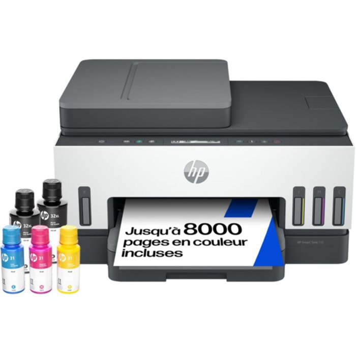 Imprimante jet d'encre HP Smart Tank 7305/7307