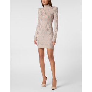 PHILIPP PLEIN Vestido de punto MONOGRAM