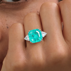 Anillo Afrons acabado plata
