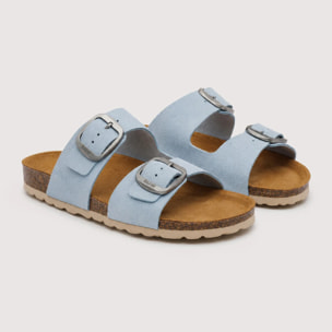 Sandalia Bio Azul cielo - Emerald