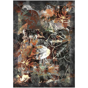 Tappeto arredo salotto soggiorno camera, stile moderno contemporaneo disegni arte moderna e motivi floreali