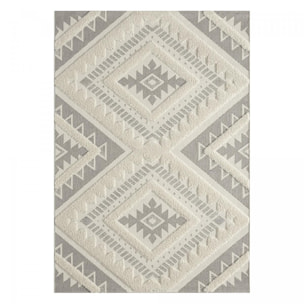 Tapis salon et chambre tissé motif ethnique NEJU