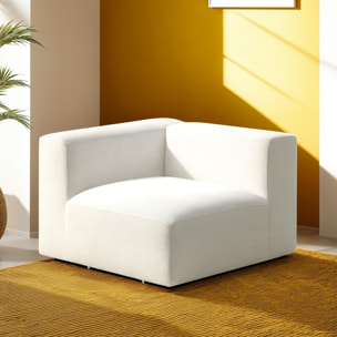 Module d'angle réversible en tissu bouclé - MODULO