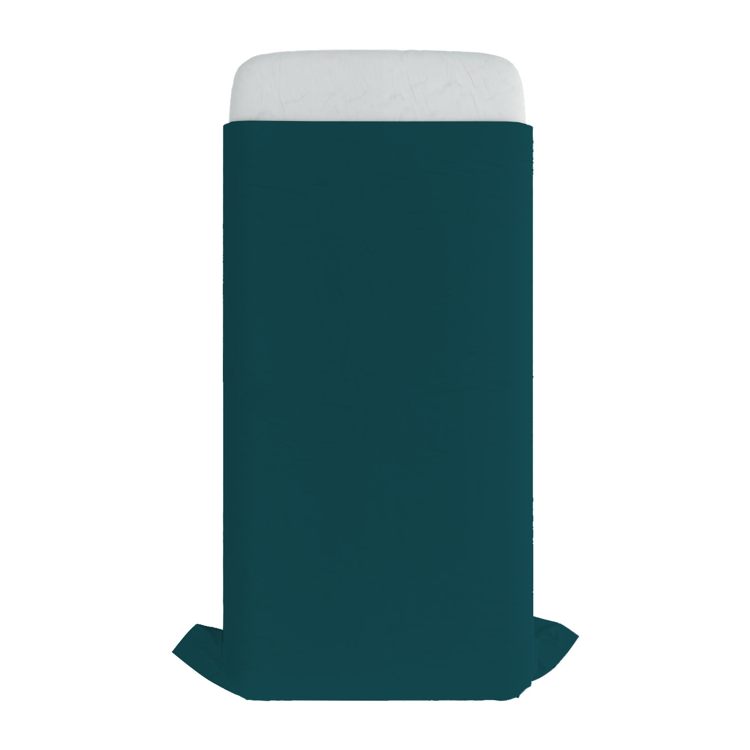 LENZUOLO SOPRA TINTA UNITA MAX COLOR, 100% COTONE - SINGOLO