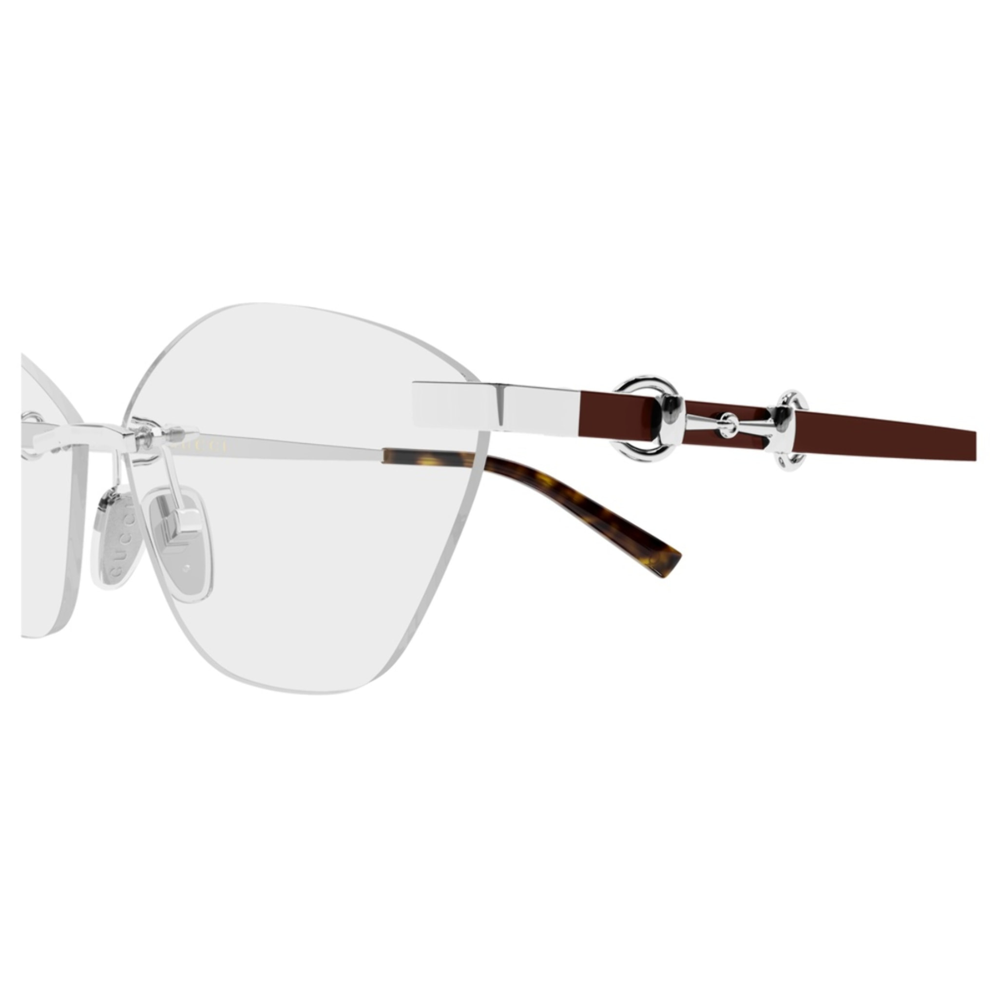 Gafas de Vista Gucci GG2050O-003 de Metal Mujer 59 mm