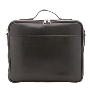 Borsa a mano  unisex In Vera pelle Made in Italy 38x32x6 cm