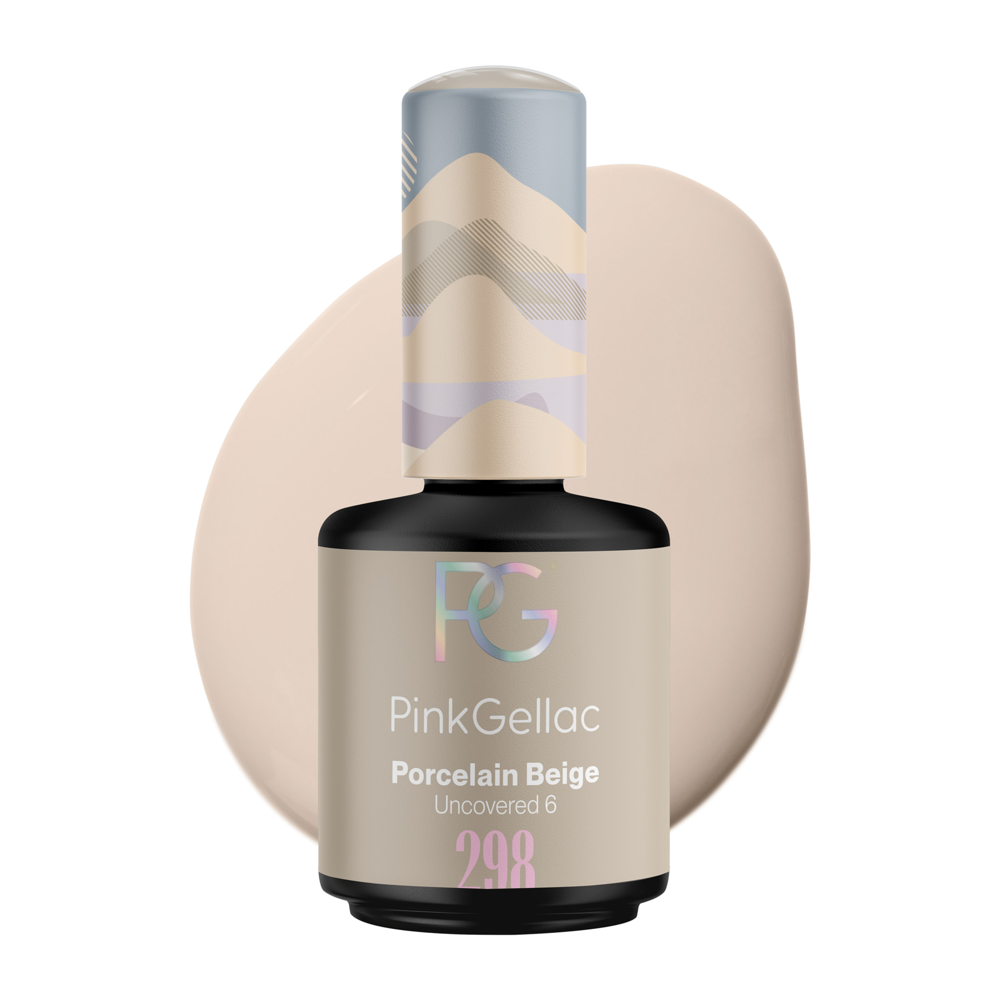 Vernis semi-permanent - 298 Porcelain Beige - 15 ml