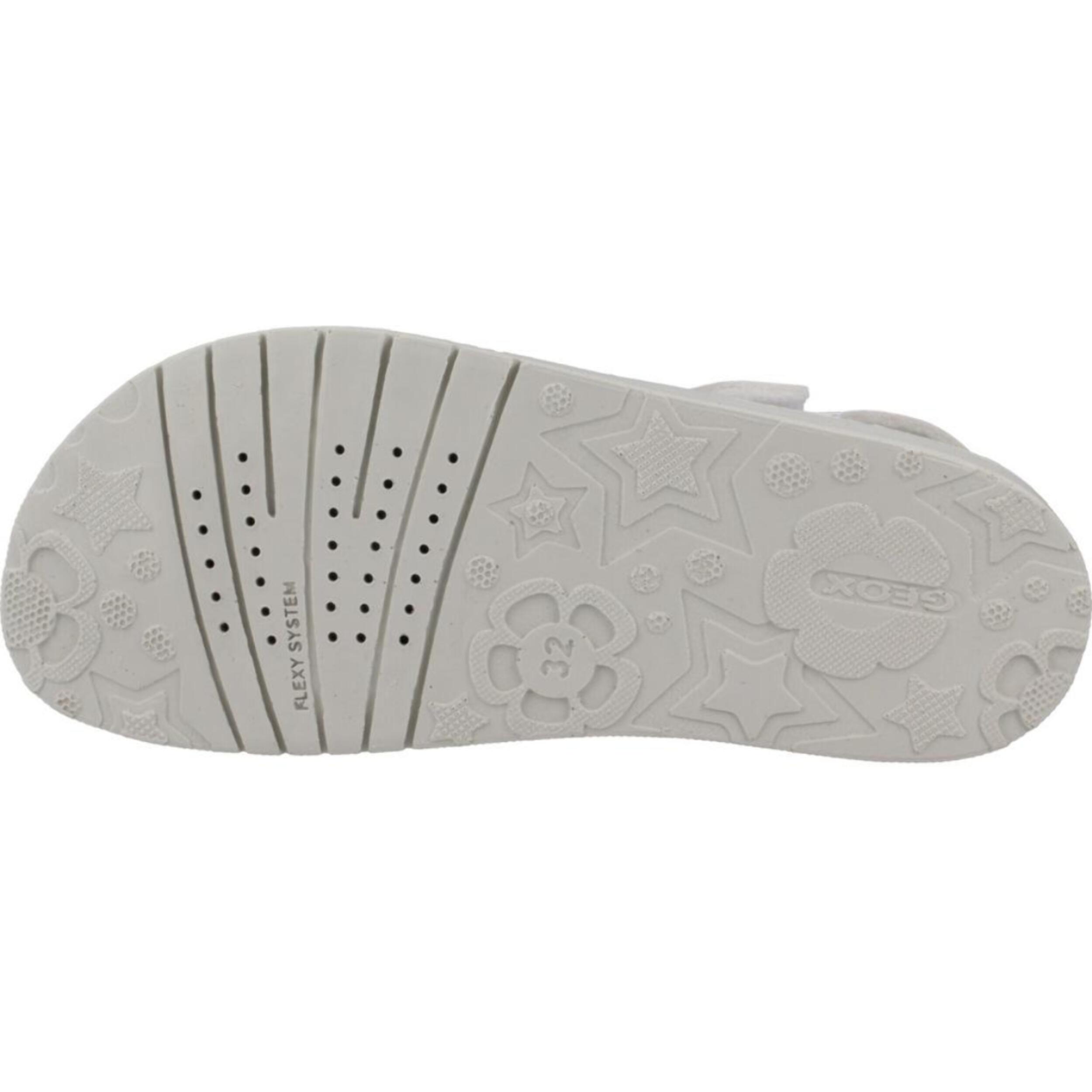 Sandalias Niña de la marca GEOX  modelo J SANDAL COSTAREI GI BLANCO