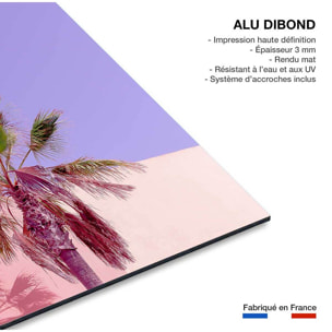 Tableau pink palma Tableau alu Dibond