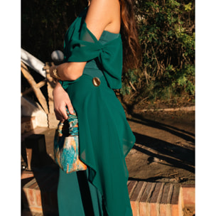 Mono largo de punto con capa multiposición