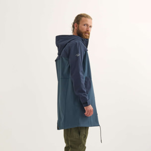 Parka MUNICH Rain lifestyle impermeable hombre de poliéster petroleo
