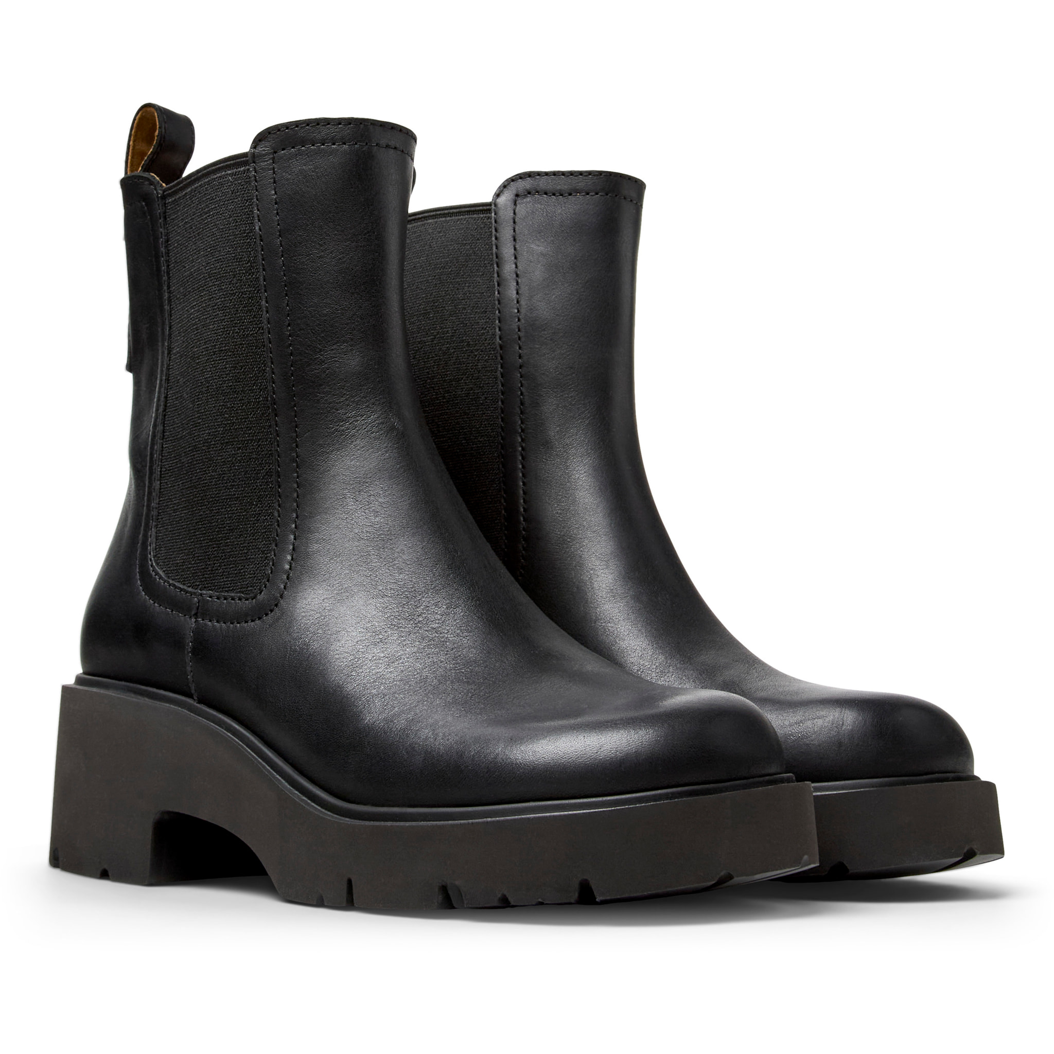 CAMPER Milah - Botines Mujer Negro