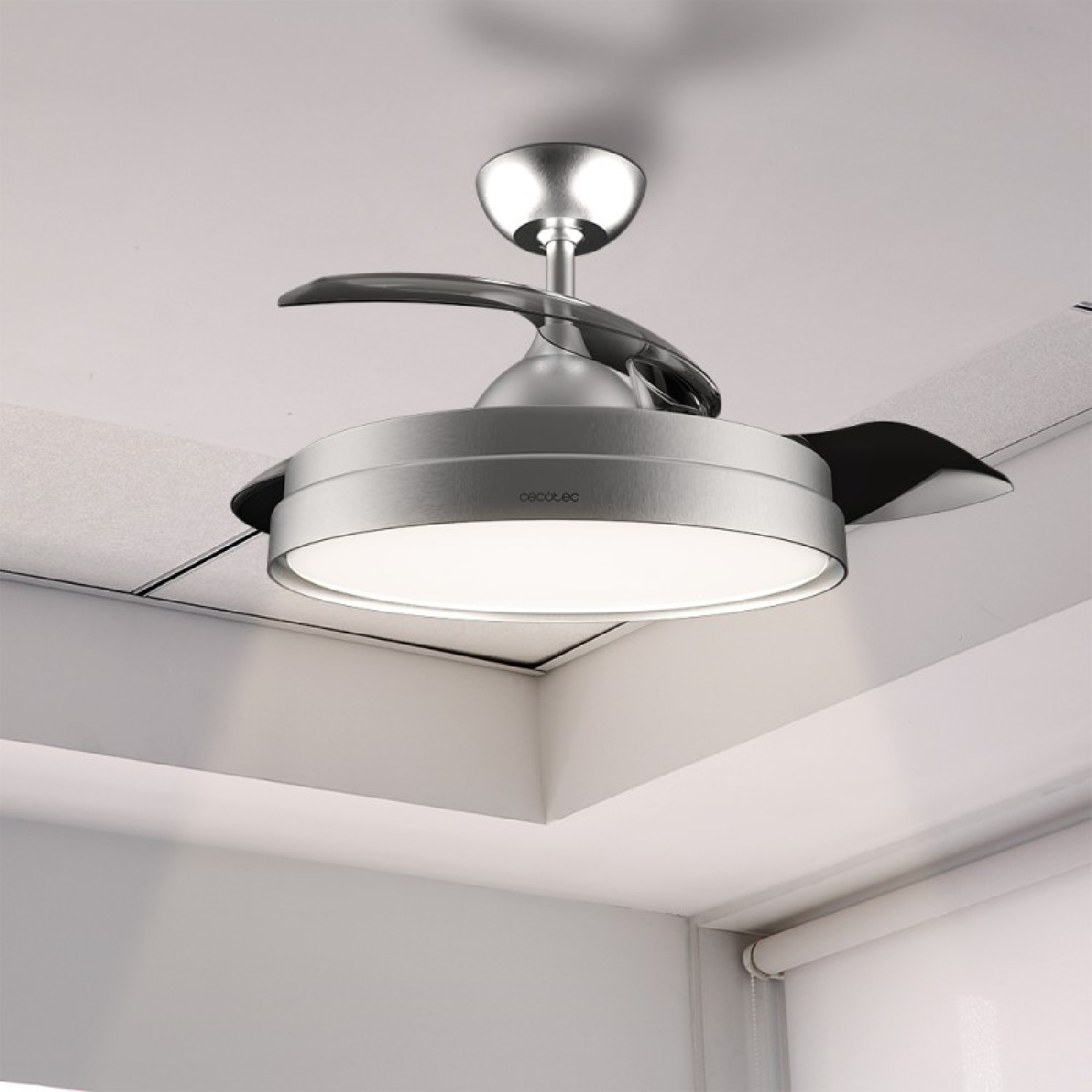 Ventilatori da soffitto EnergySilence Aero 4280 Invisible Steel Cecotec