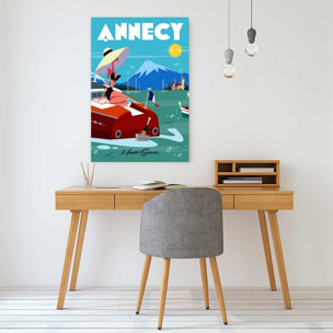 Tableau vedette du lac d' annecy Tableau alu Dibond