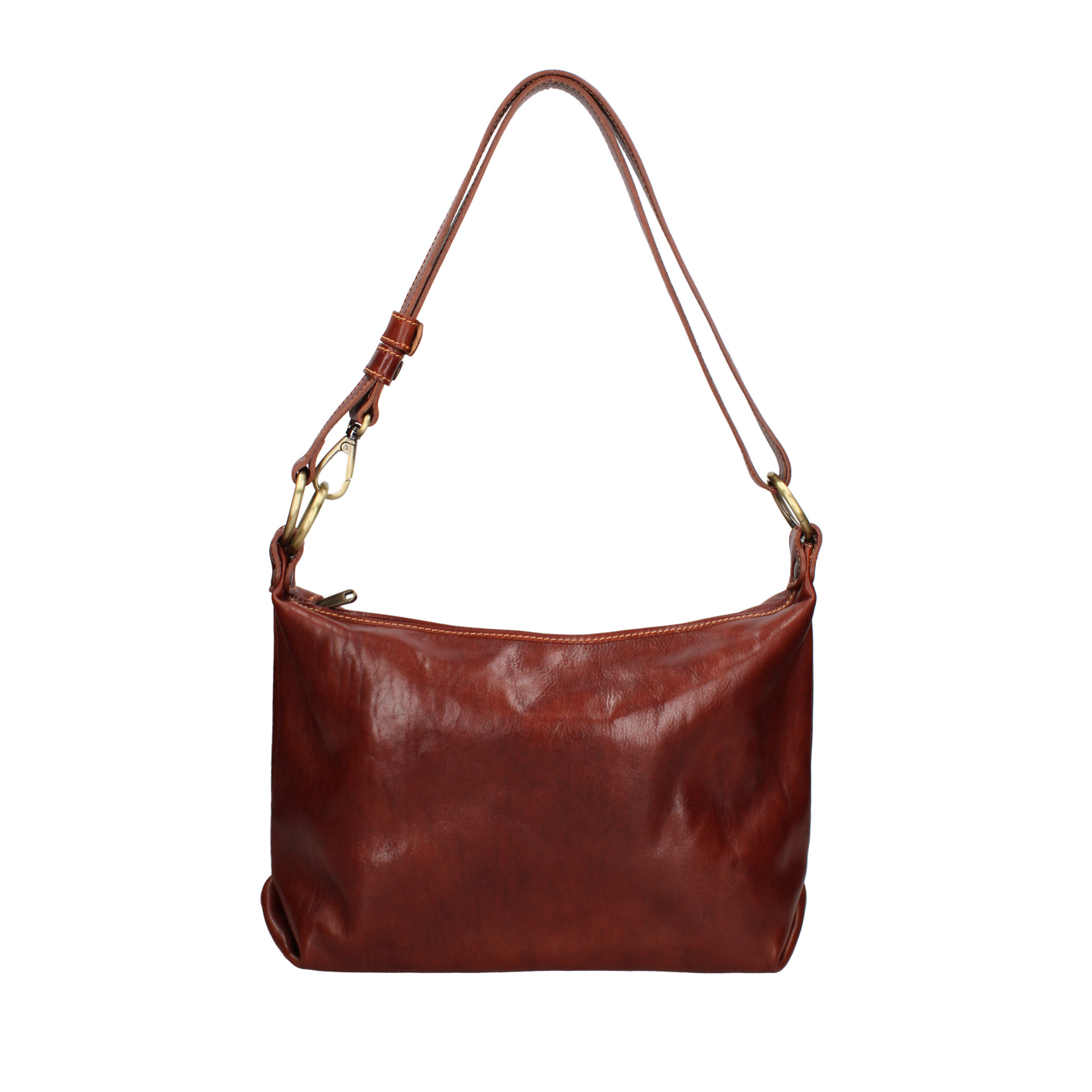Borsa a spalla  da donna In Vera pelle Made in Italy 38x23x10 cm