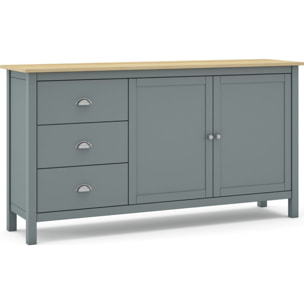 Buffet 2 portes et 3 tiroirs - MACHA