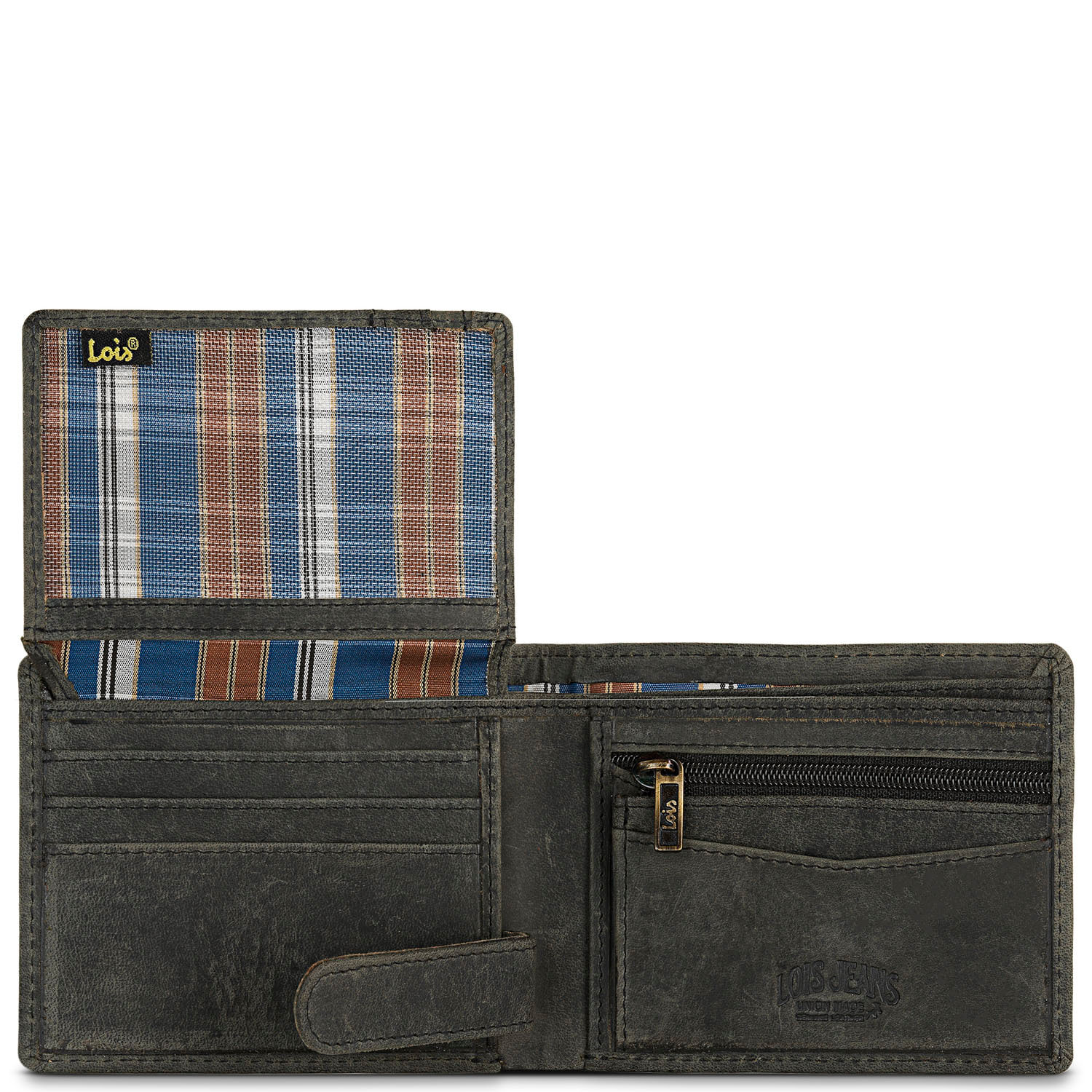 Cartera Hombre Piel Lois Brock Negro