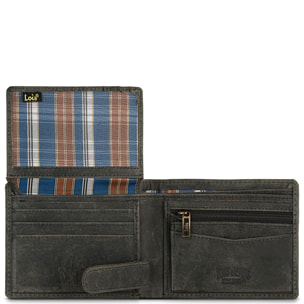 Cartera Hombre Piel Lois Brock Negro