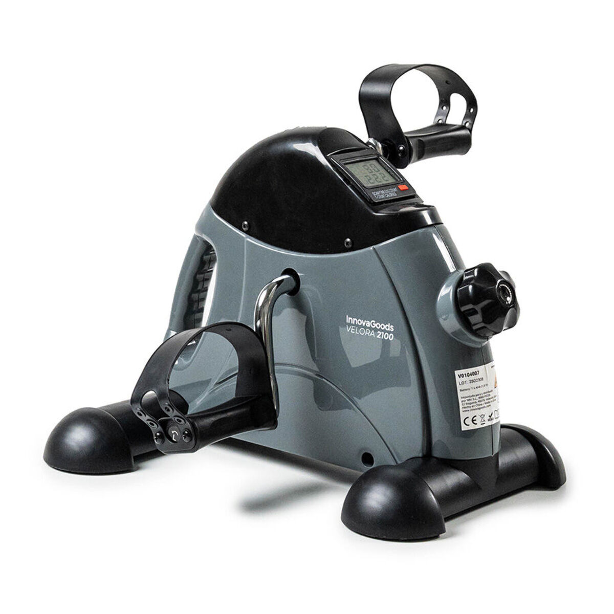 Pédalier statique pour bras et jambes avec tapis Velora 2100 InnovaGoods