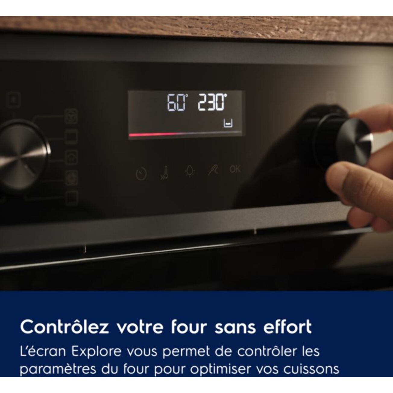 Four encastrable ELECTROLUX EOD6P46X Pyrolyse Chaleur tournante et Vapeur SteamBake 72L