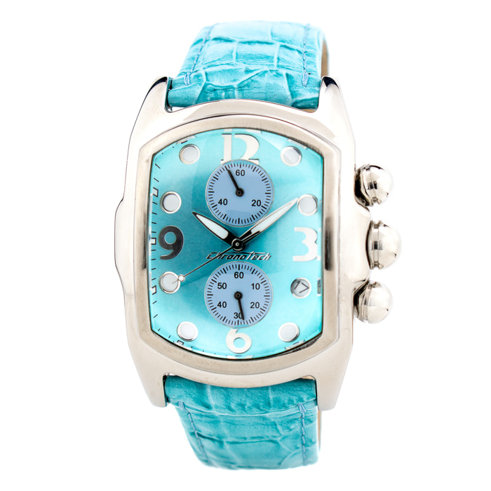 Reloj Chronotech CT9643-01 Unisex Analogico Cuarzo con Correa de Piel