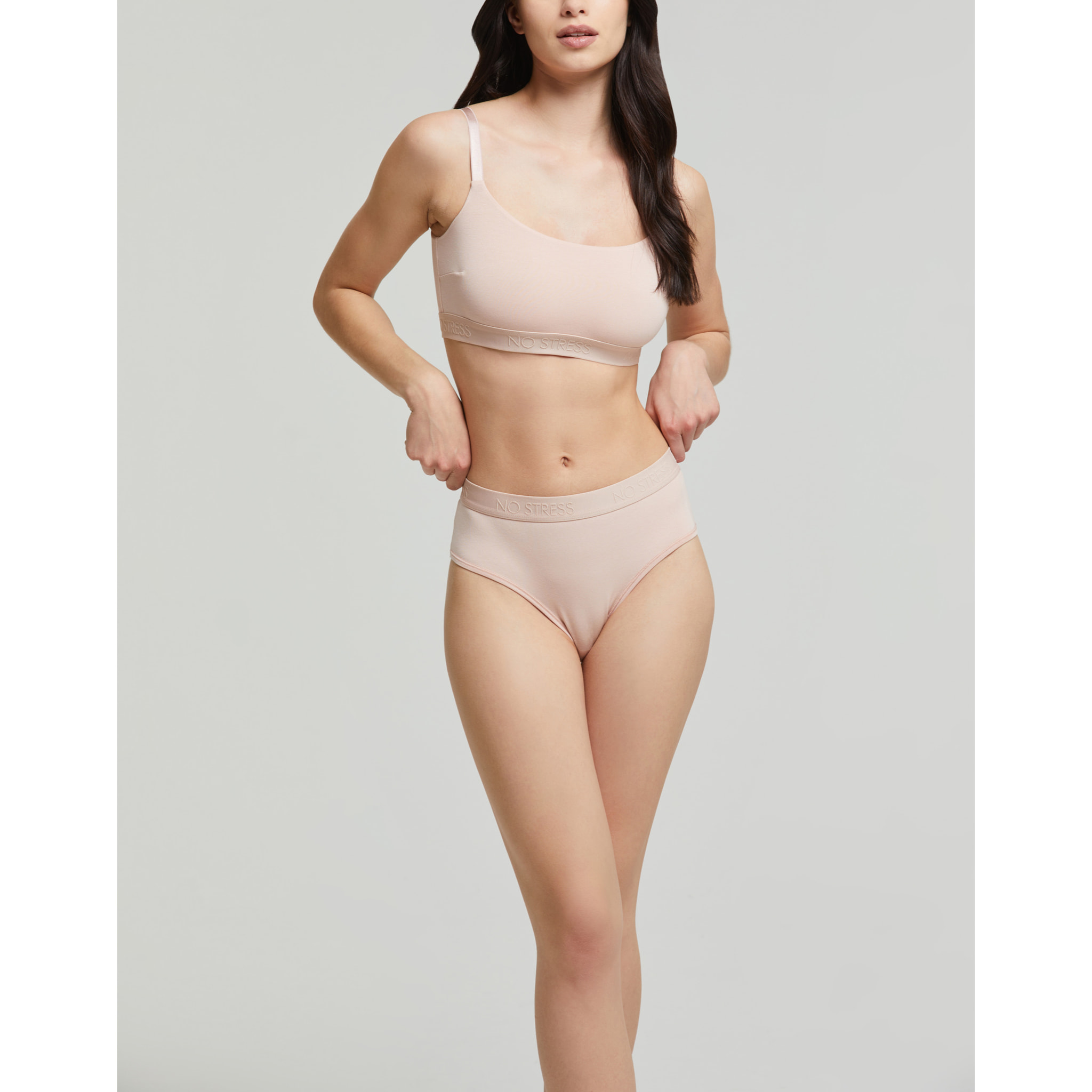 Brassiere no stress cotone modal