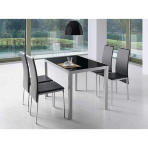 Mesa fija – Cristal y metal