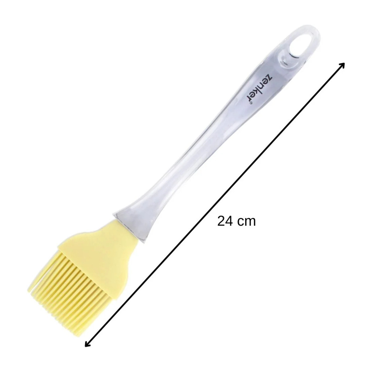 Ensemble de 2 Pinceaux de cuisine et de pâtisserie 24 cm en poils silicone Zenker Smart Pastry