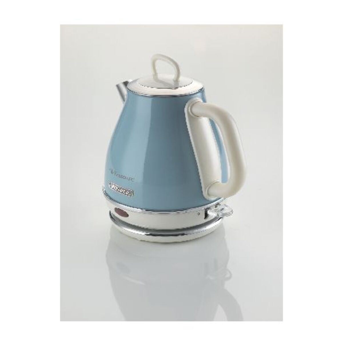 Bouilloire ARIETE vintage bleue